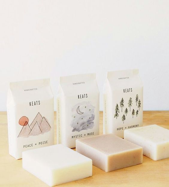 adorable soap packaging