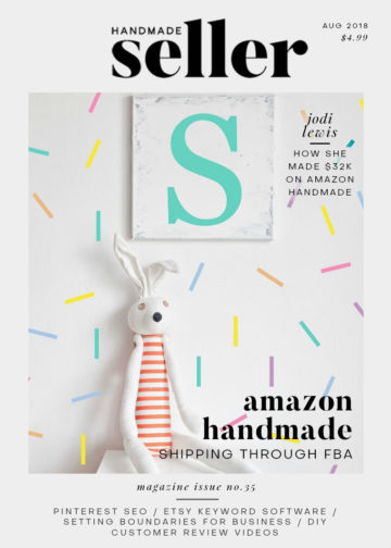 August 2018 Handmade Seller Magazine