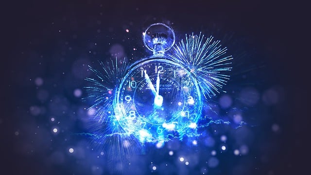 new years clock