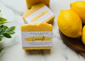 Soaps and Beyond packaging